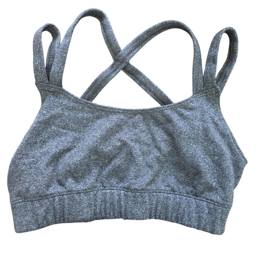 Oiselle Strappy Sports Bra‎ Criss Cross Racerback Running Athleisure XS